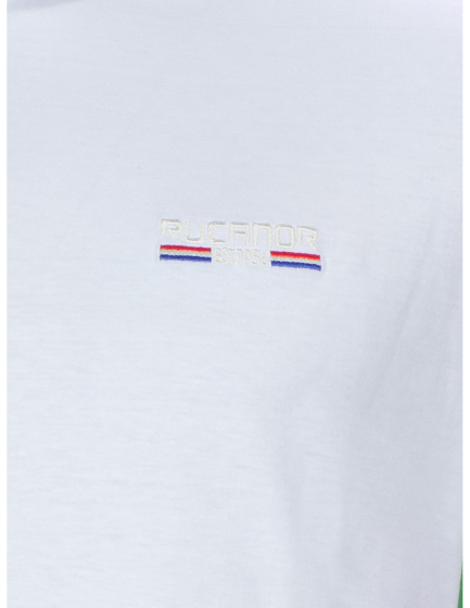 Fitness shirts Raffi chemise basique col rond homme blanc taille XXL - Rucanor – Image 3