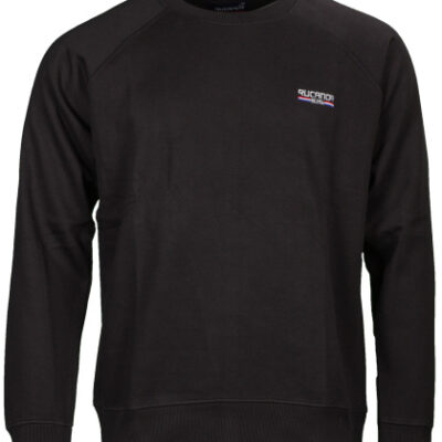 Fitness pull Roger sweat-shirt col ras du cou noir taille XXL - Rucanor