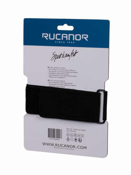 Reflective bracelets Bracelet de téléphone de course XXL unisexe noir - Rucanor – Image 6