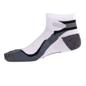 Running socks Chaussettes de course courtes 2-pack blanc/gris taille 35-38 - Rucanor
