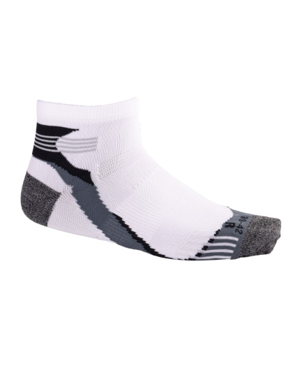 Running socks Chaussettes de course courtes 2-pack blanc/gris taille 39-42 - Rucanor – Image 3