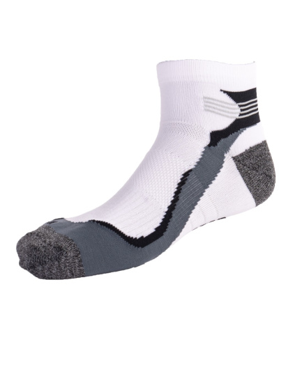 Running socks Chaussettes de course courtes 2-pack blanc/gris taille 39-42 - Rucanor – Image 4