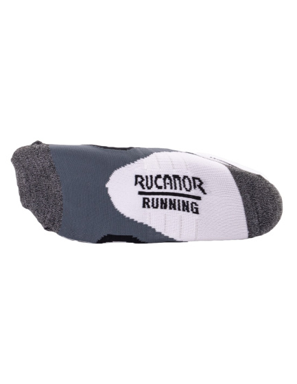 Running socks Chaussettes de course courtes 2-pack blanc/gris taille 39-42 - Rucanor – Image 5