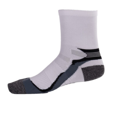 Running socks Chaussettes de course longues 2-pack blanc/gris taille 43-46 - Rucanor