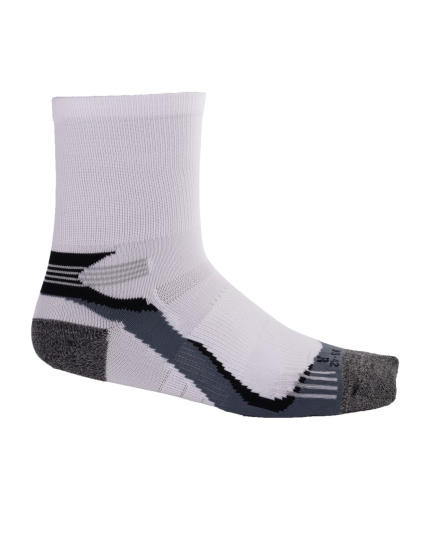 Running socks Chaussettes de course longues 2-pack blanc/gris taille 43-46 - Rucanor – Image 3