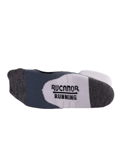 Running socks Chaussettes de course longues 2-pack blanc/gris taille 43-46 - Rucanor – Image 5