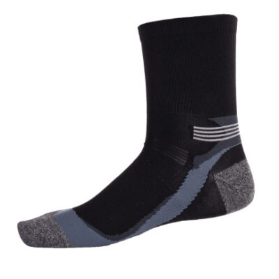 Running socks Chaussettes de course longues 2-pack noir taille 39-42 - Rucanor