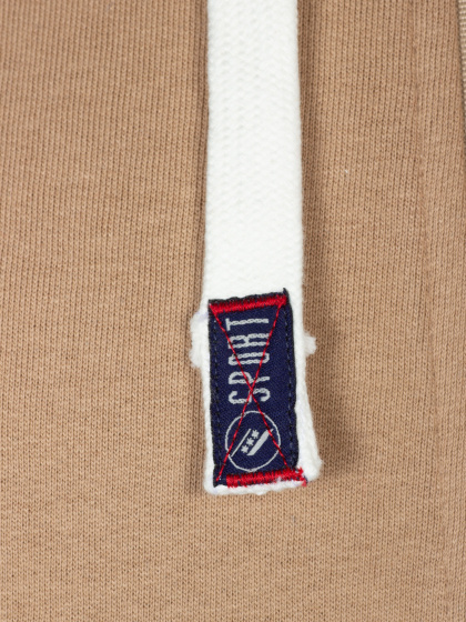 Fitness vestes Sky sweatvest à capuche non brossé hommes beige taille S - Rucanor – Image 5