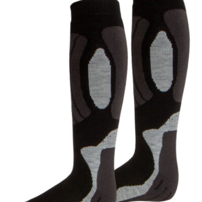Ski socks Svindal chaussettes de ski 2-pack unisexe noir/gris taille 39-42 - Rucanor