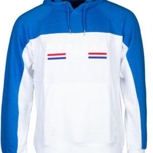 Pullovers Trevor sweat-shirt à capuche homme bleu/blanc taille 3XL - Rucanor