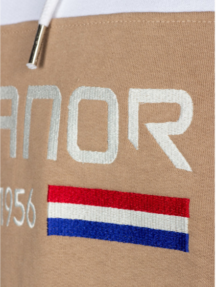 Pullovers Trevor sweat-shirt à capuche homme blanc/beige taille 3XL - Rucanor – Image 4