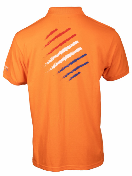 Football shirts Football Polo T-Shirt Manches Courtes Hommes Orange Taille S - Rucanor – Image 3