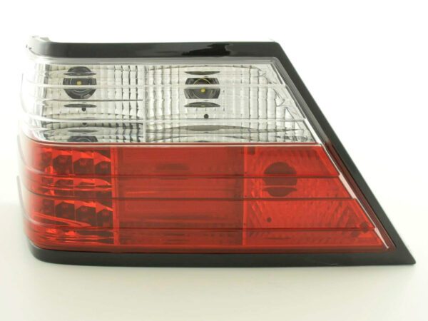 Kit feux arrières LED Mercedes Classe E berline W124 85-96 clair / rouge -