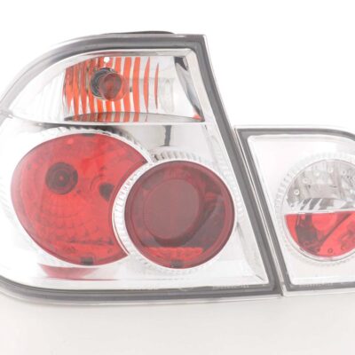 Jeu de feux arrière BMW Série 3 Limo type E46 98-01 chrome -