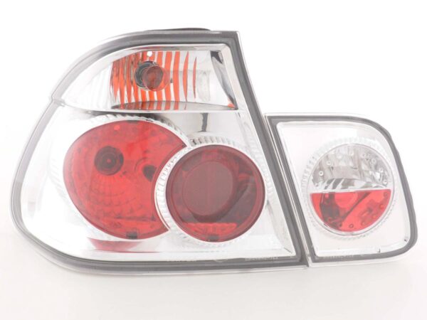 Jeu de feux arrière BMW Série 3 Limo type E46 98-01 chrome -