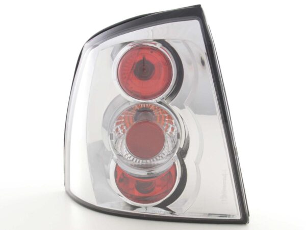 Kit feux arrières Opel Astra G 98-03 chrome -