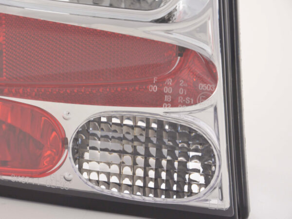 Jeu de feux arrière VW Golf 4 type 1J 98-02 chrome - – Image 4