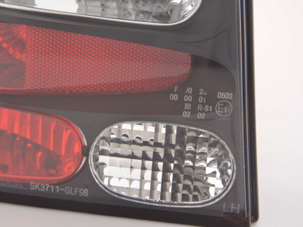 Jeu de feux arrière VW Golf 4 type 1J 98-02 noir - – Image 4