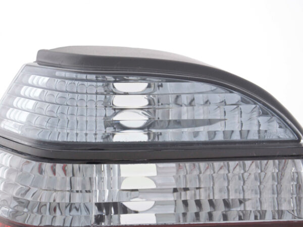 Feux arrière VW Golf 3 type 1HXO 92-97 noir rouge - – Image 2