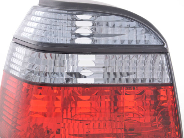 Feux arrière VW Golf 3 type 1HXO 92-97 noir rouge - – Image 3