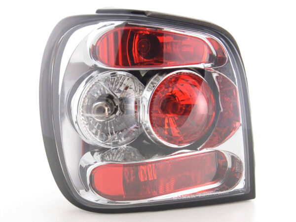 Jeu de feux arrière VW Polo type 6N2 99-01 chromé -