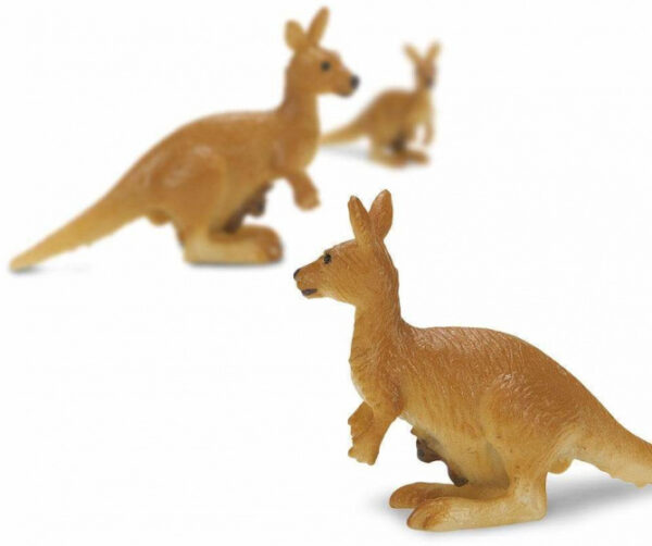 Playing figures Set de jeu Kangourous 2,5 cm marron 192 pièces - Safari – Image 4