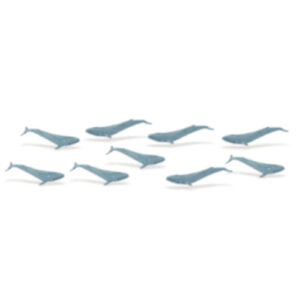 Playing figures Jeu de poissons 2,5 cm bleu 192 pièces - Safari