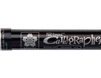 Stylos stylo calligraphique 1,8 mm aluminium/mélamine noir - Sakura