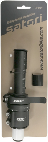 Adaptateurs Adaptateur de hauteur Easy Up 25,4 / 205 / 28,6 mm noir mat - Satori – Image 3