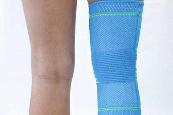 Appareils orthodontiques & Bandages genoulère Schapfix Sport textile bleu/vert taille L - Schaper – Image 3