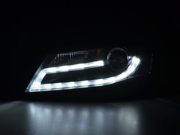 Phare Daylight LED feux de jour Audi A4 2008-2011 noir - – Image 3