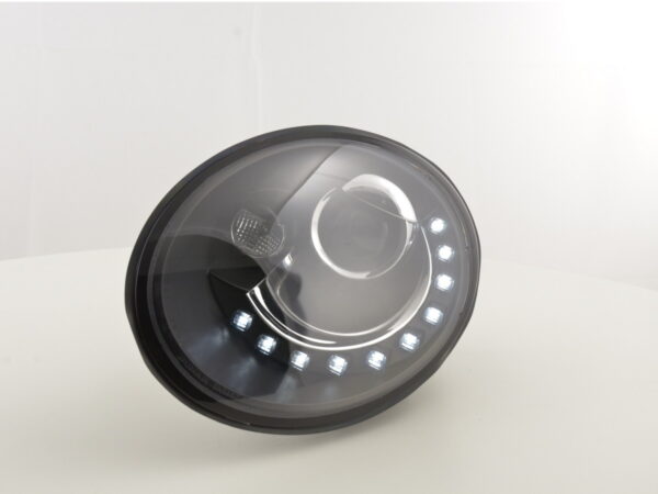 Kit phares Daylight LED look TFL VW New Beetle 2006-2012 noir -