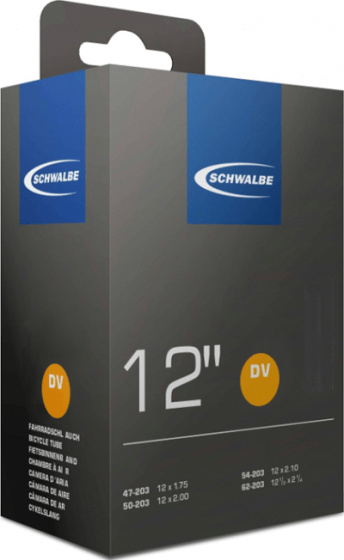 Inner tube other Chambre à air 12 x 1,75/2 1/4 (47/62-203) DV 32 mm - Schwalbe