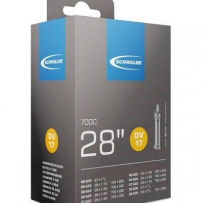 Chambres à air 27 inch tube intérieur 27/28 x 1,10/1,75 (28/47-609/635) DV 40 mm - Schwalbe
