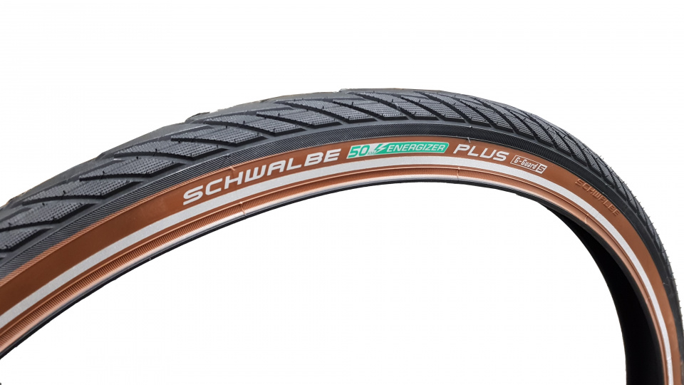 Pneux 28 Inch pneu extérieur Energizer Plus 28 x 1,75 (47-622) noir/brun - Schwalbe