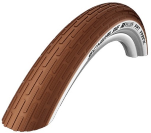 Pneux 26 Inch pneu Fat Frank 26 x 2,35 (60-559) Brown - Schwalbe – Image 2