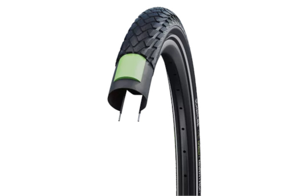 Pneux 28 Inch pneu extérieur Green Marathon GreenGuard 28x1 5/8x1 3/8 (37-622) noir - Schwalbe – Image 2