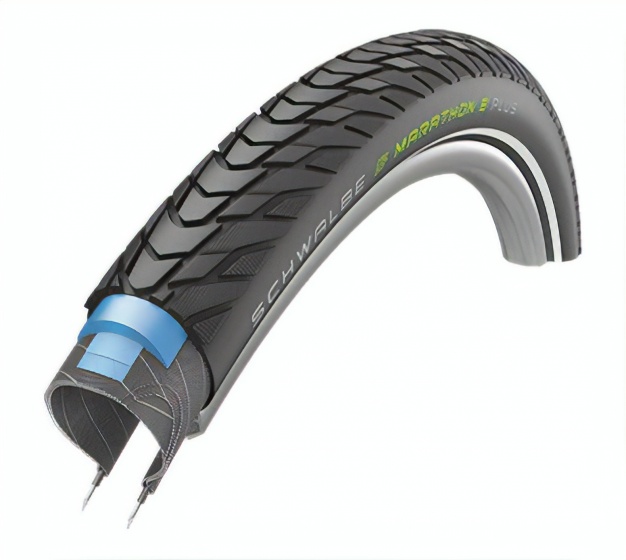 Pneux 28 Inch pneu extérieur Marathon E-Plus 28 x 1,75 (47-622) RS noir - Schwalbe