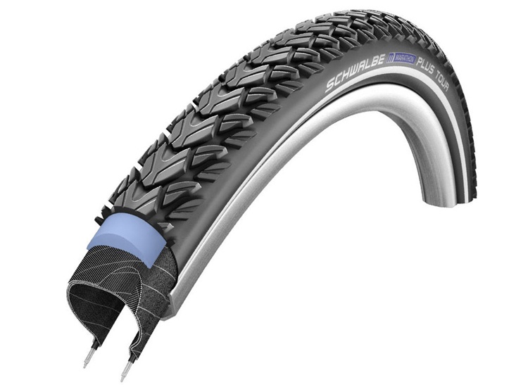 Pneux 28 Inch Pneu Marathon Plus Tour extérieur 28 x 1,40 (37-622) noir - Schwalbe – Image 2