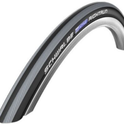Pneux 26 Inch pneu extérieur RightRun 26 x 1.00 (25-590) noir/gris - Schwalbe