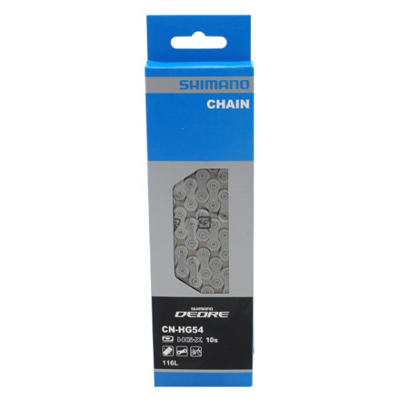 Chaînes HG54 chaîne 10 vitesses avec axe de chaîne 116 maillons - Shimano – Image 4