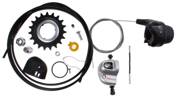 Accélérations éléments jeu de pièces détachées Nexus 3 moyeu de frein 12 pièces noir - Shimano – Image 2