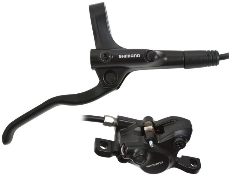 Sets freins à disque jeu de freins à disque arrière MT200 noir - Shimano – Image 2