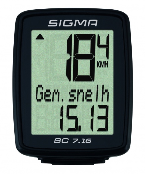 Ordinateurs vélos Ordinateur de vélo BC 7.16 Noir - Sigma – Image 2