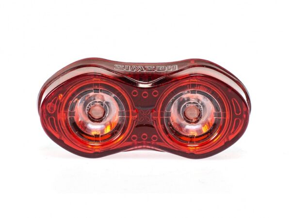 Feux arrières feu arrière Eyes led USB rechargeable noir - Simson – Image 2