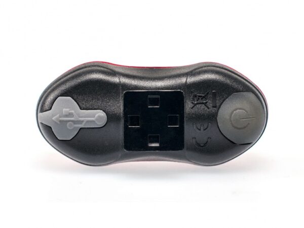 Feux arrières feu arrière Eyes led USB rechargeable noir - Simson – Image 4