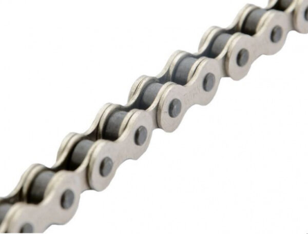 Chaînes chaîne de vélo 1/2 x 1/8 pouce 112 maillons acier argent - Simson