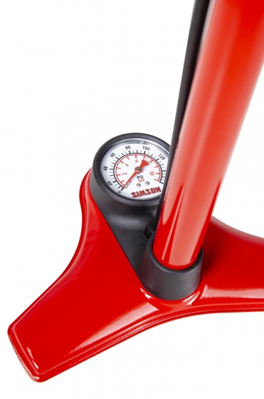 Bicycle pumps pompe à vélo Excellent haute pression 60 cm rouge - Simson – Image 4