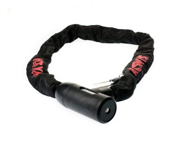 Locks verrou de chaîne Fairly 100 cm x 8 mm noir/rouge - Simson – Image 2