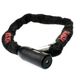 Locks verrou de chaîne Fairly 100 cm x 8 mm noir/rouge - Simson